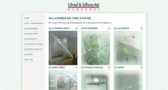 Desktop Screenshot of cimei.ch
